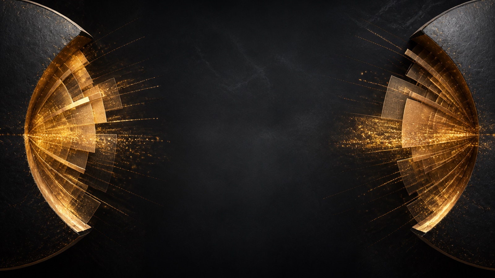 Luminous gold layers