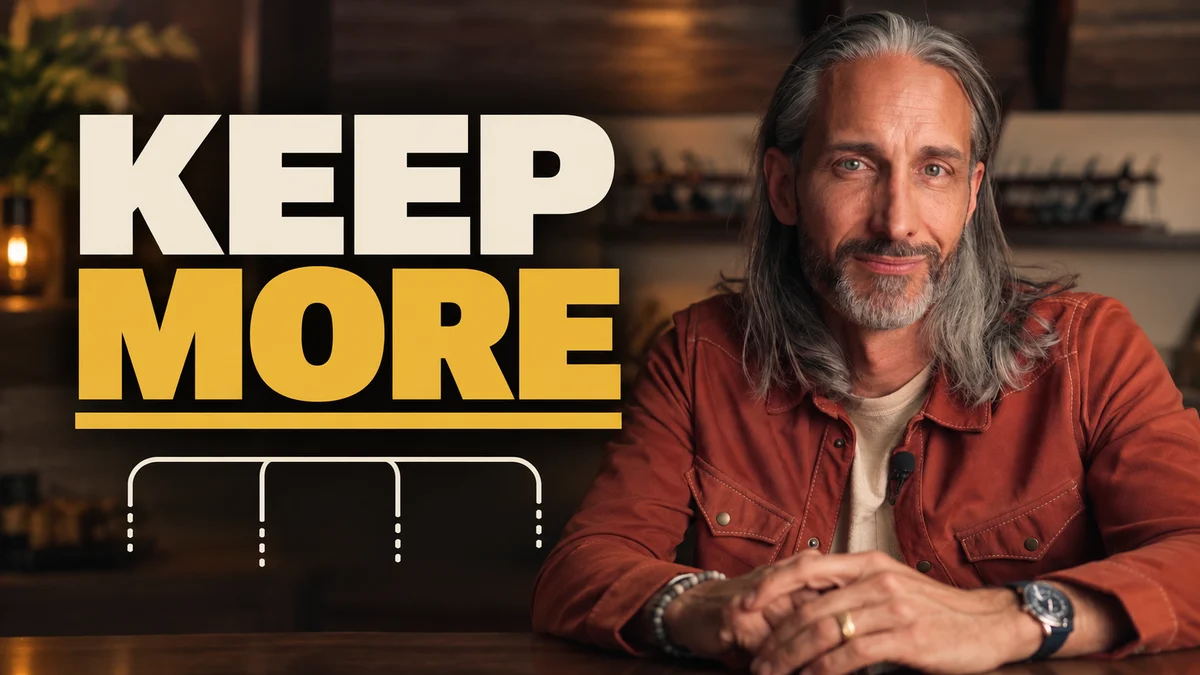 Garrett at his table: Keep more